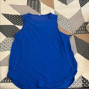 Lululemon Athletica Vibrant Blue Tank Top